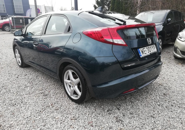 Honda Civic cena 45900 przebieg: 185000, rok produkcji 2013 z Piastów małe 191